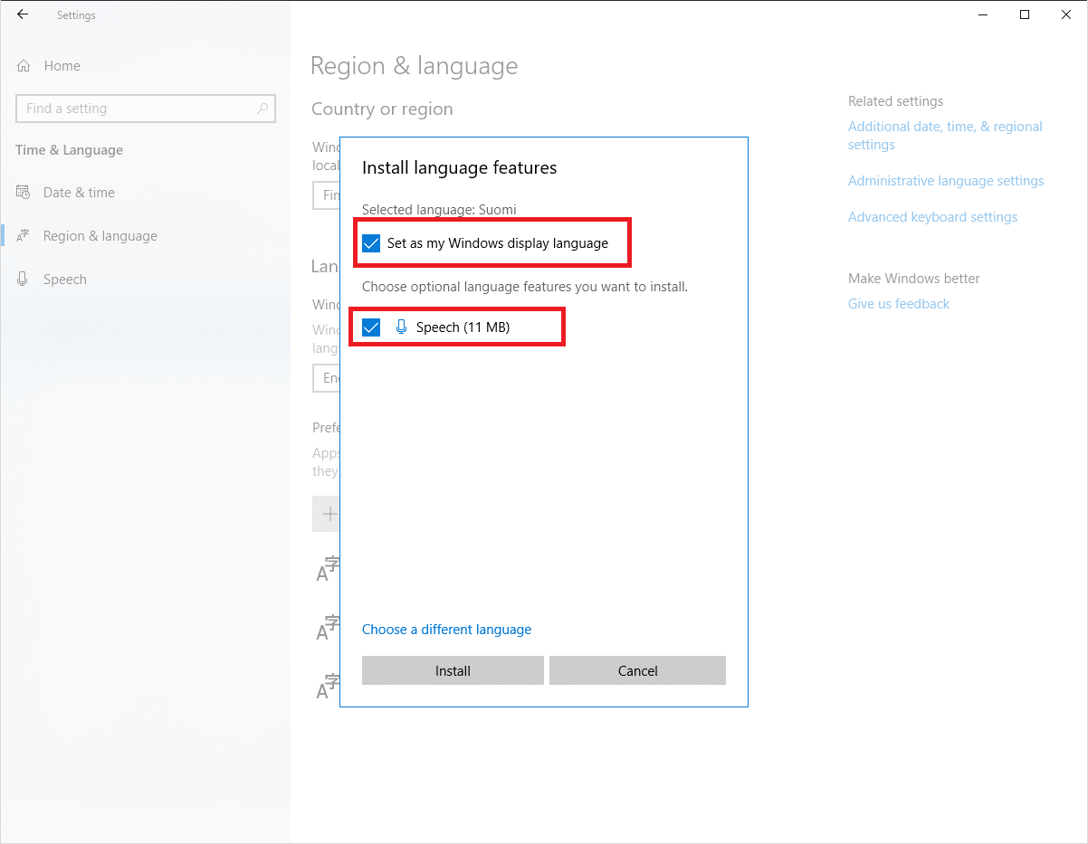 Asennetaan Windows 10 suomenkieliseksi