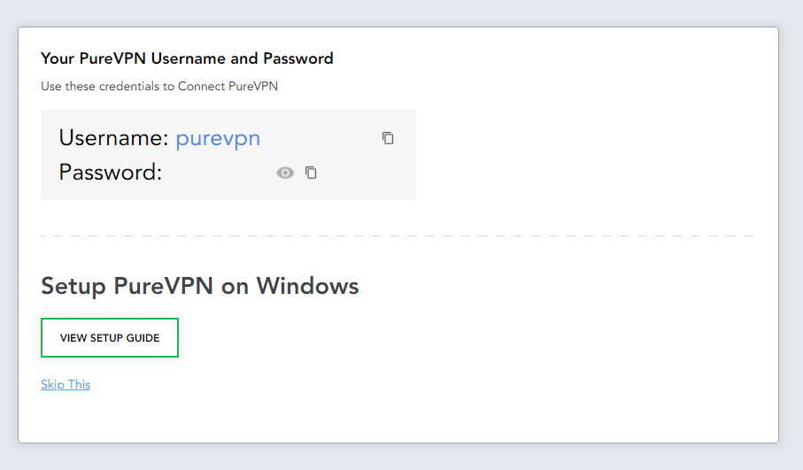 VPN tunnus ja salasana