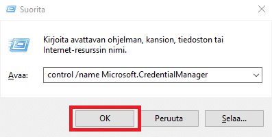 Windows 10 salasanat